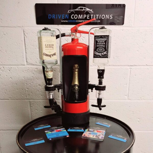 FIRE EXTINGUISHER WINE COOLER + SPIRIT OPTICS